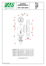 Фильтр промывной Far с манометром 3/4 НР(ш) х 3/4 НР(ш) (FA 39A4 34100)