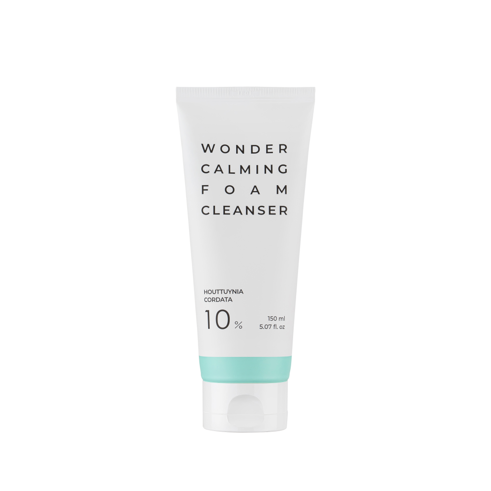 [Esthetic House] Wonder Calming Foam Cleanser - Пенка успокаивающая с хауттюнией, 150 мл