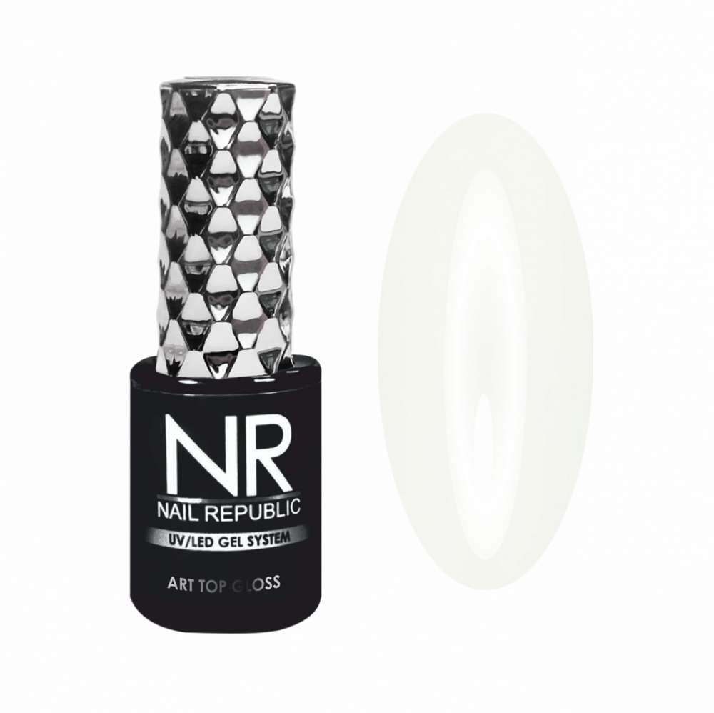 Nail Republic Топ ART GLOSS №24 PROVENCE Мягкий хлопок, 10 мл