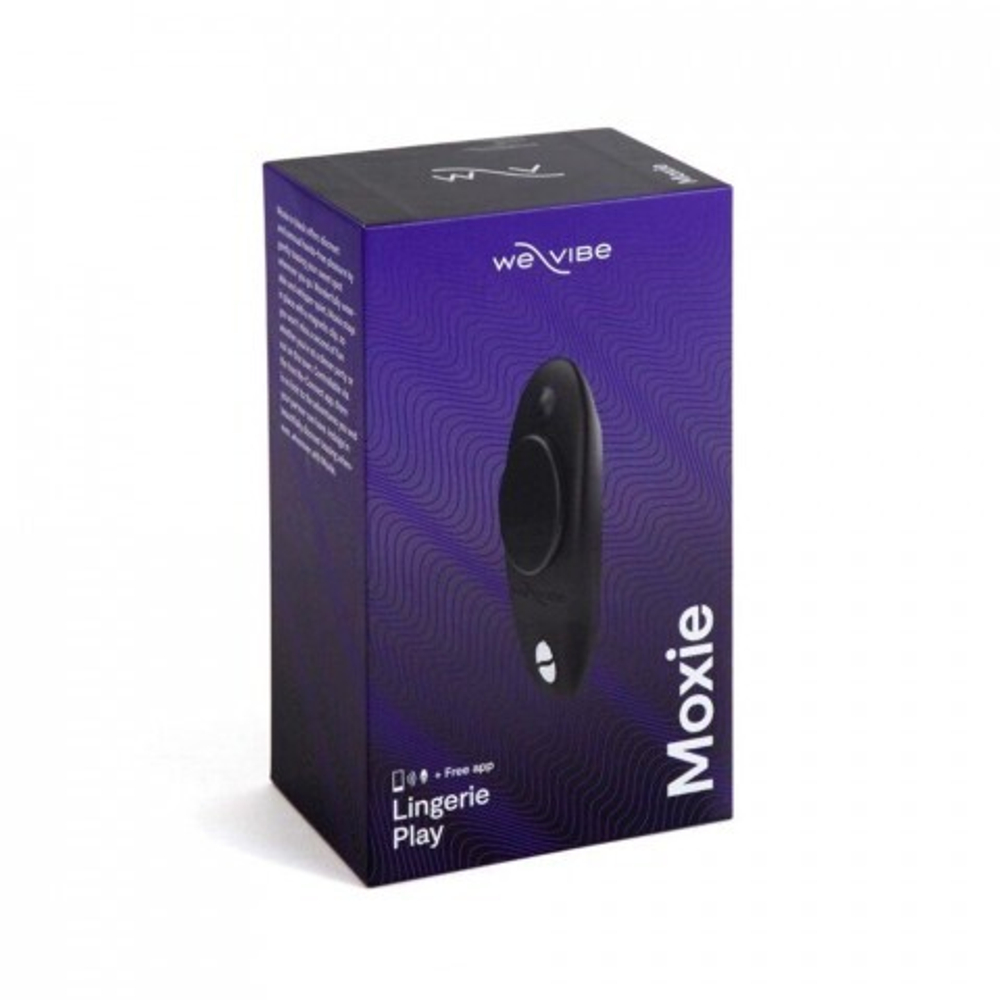 WE-VIBE Клиторальный вибратор Moxie черный