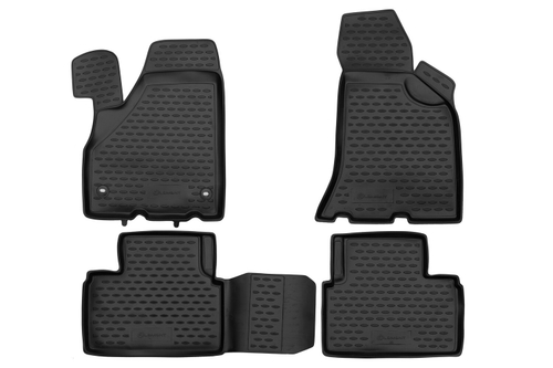 Коврики в салон для LADA Priora 2010-, 4 шт. (полиуретан) NLC.52.21.210K