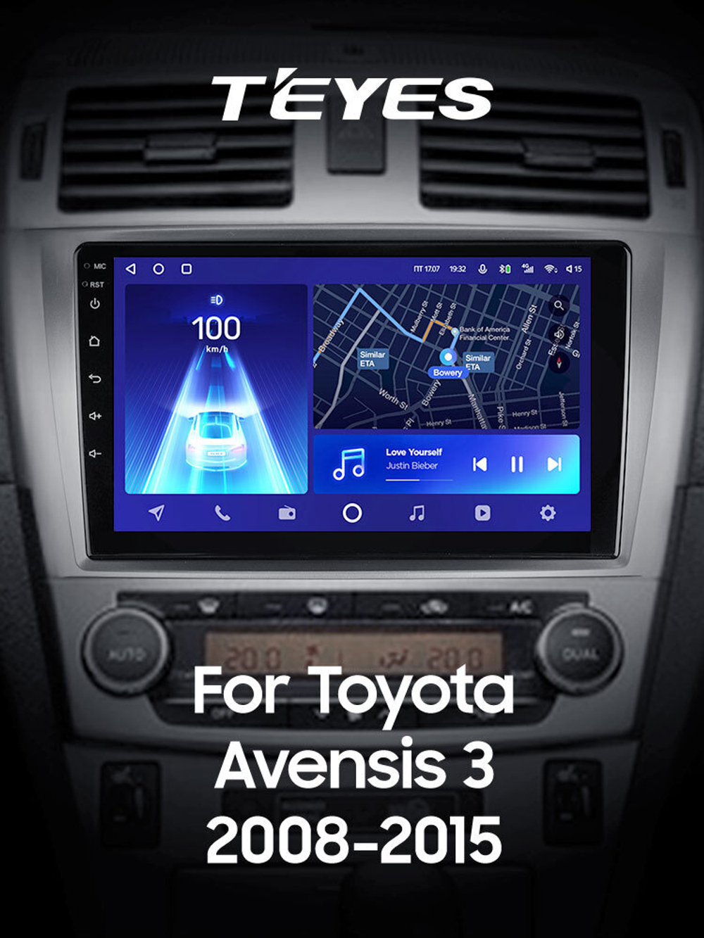 Teyes CC2 Plus 9" для Toyota Avensis 2008-2015