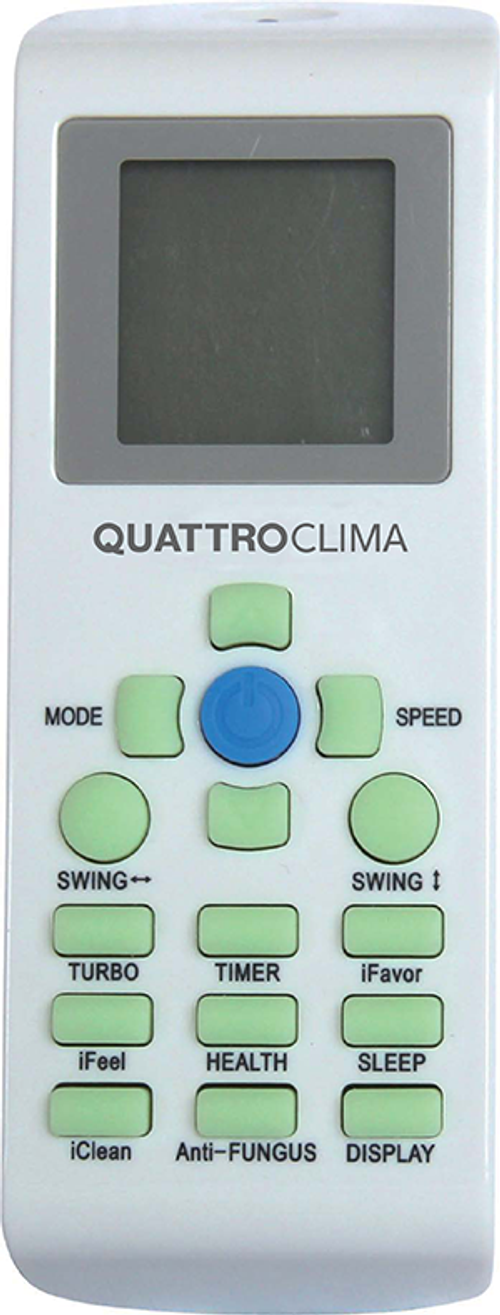 Сплит-система кондиционер кассетный Quattroclima QV-I24CG1/QN-I24UG1/QA-ICP12 на 70 м²