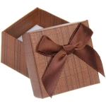 Коробка подарочная «Wish» 5*5*3,5 см, Шоколад