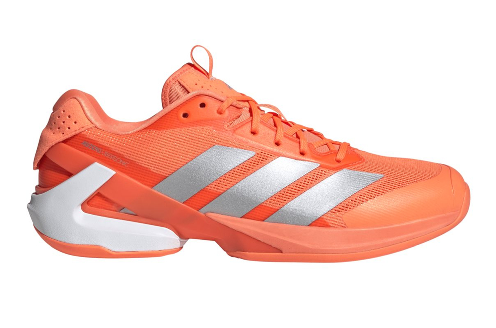 Мужские теннисные кроссовки Adidas Adizero Ubersonic 5 M - lucid orange/silver metallic/core black