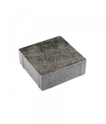 Гранитные тротуарные плиты КВАДРАТ - А.2.К.4 Листопад гранит Антрацит