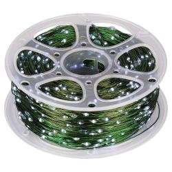 Светодиодная новогодняя гирлянда ЭРА POWER ENIN-2000W Нить холодный свет 200 м 2000 microled IP44 220В