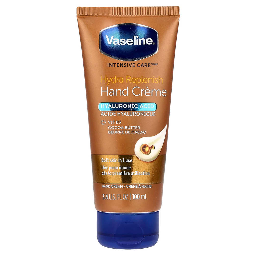 Vaseline, Intensive Care ™, увлажняющий крем для рук, 100 мл (3,4 жидк. унц.)