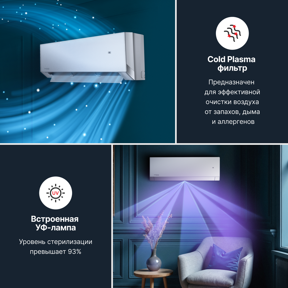 Сплит-система инвертор (тепловой насос) Kentatsu Tamashi