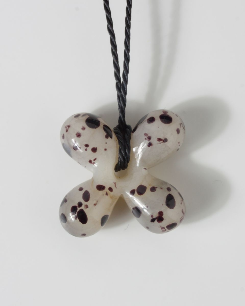 Кулон Glass Dalmatian