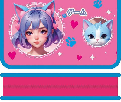 Пенал 1 секц. SOFT 190/115 "Милая парочка 2025" (Пчёлка)