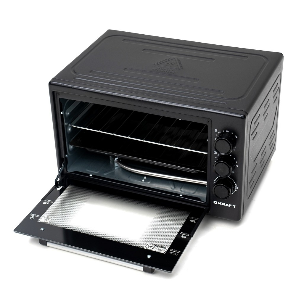 KRAFT KF-MO 4500 BL Мини-печь, 45 л, черный