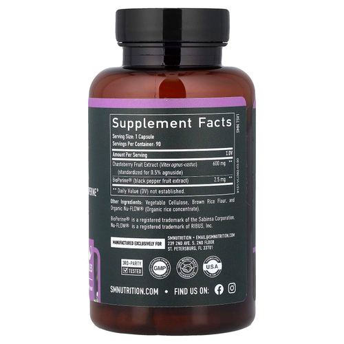 SMNutrition, витекс, 90 капсул