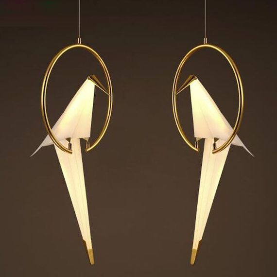 Подвесной светодиодный светильник Imperium Loft Origami Bird 74564-22