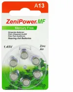 Элемент питания ZeniPower ZA13 к-т6