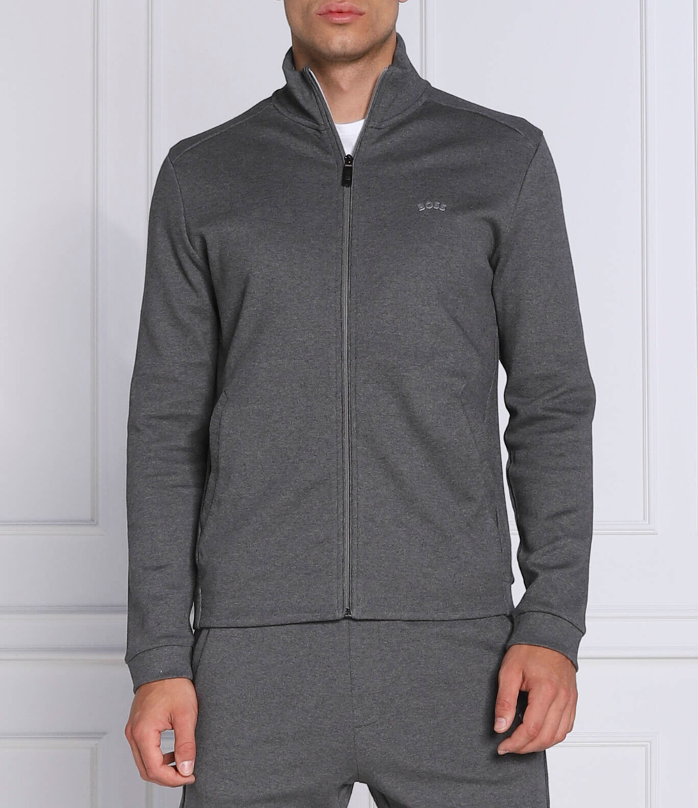 Худи skaz curved BOSS GREEN - серый(50469097)