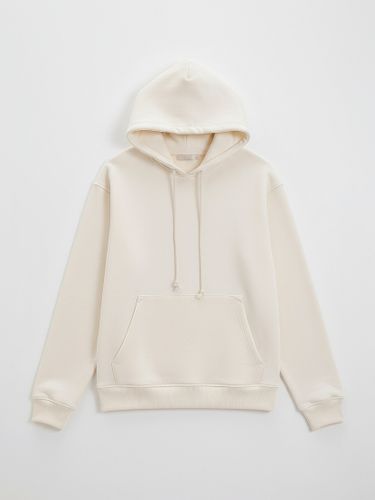 Худи boyfriend из футера-велюра