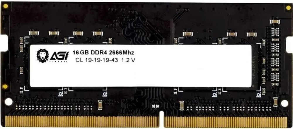 Модуль памяти SODIMM DDR4 16GB AGI AGI266616SD138