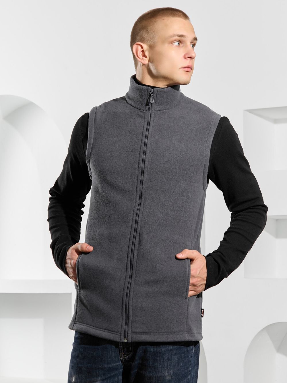Жилет мужской Алтай-3 Виотекс ГРАФИТОВЫЙ
