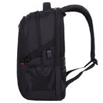 Рюкзак GERMANIUM UPGRADE универсальный, 3 отделения, отделение для ноутбука, USB-порт, "UP-2", черный, 47х33х21 см, 271666