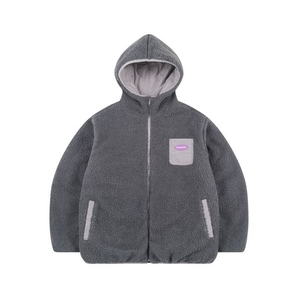 Куртка двухсторонняя Liner серая - фото 7