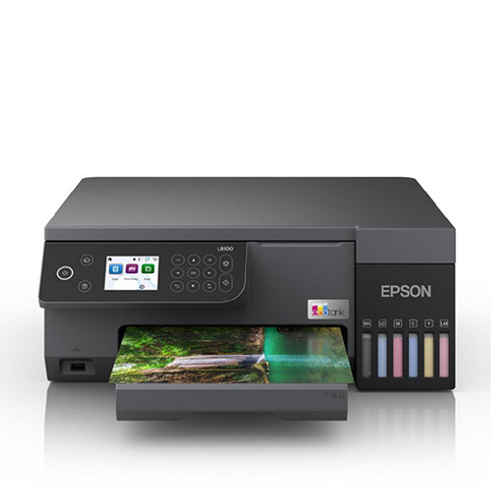 МФУ Epson L8100, A4, 6 цв., USB, цветной