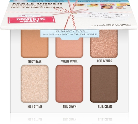 theBalm Male Order  Domestic Male - палитра теней для век, 13,2 g