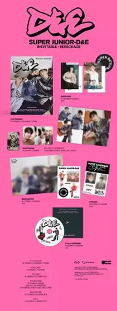 Альбом SUPER JUNIOR D&E - Inevitable Repackage