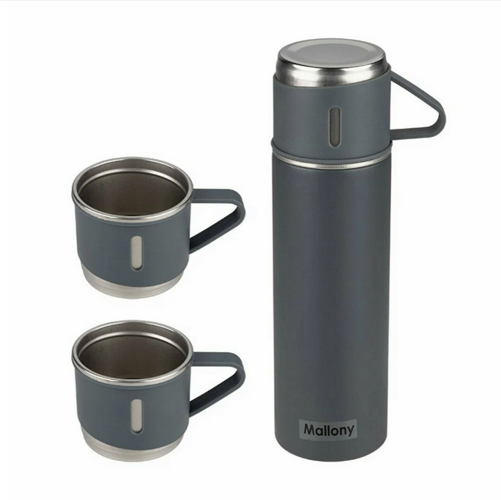 Термос Mallony FESTA, 0,5 л (+3 кружки)
