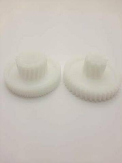 Шестеренка мясорубки Умелица, диаметр 62,5/32 мм, 66/23,5 мм комплект 2 шт