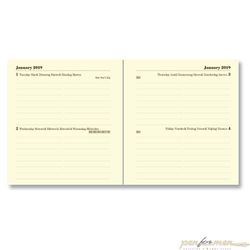 Еженедельник Letts Baroque A7 датированный (412 151810)