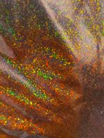 Блёстки Глиттеры 811-1.0мм - Красно-коричневый голографик - универсальные