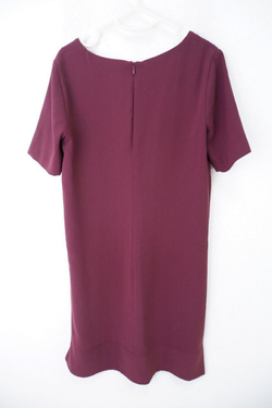 Платье Benetton сливовое 44 размер