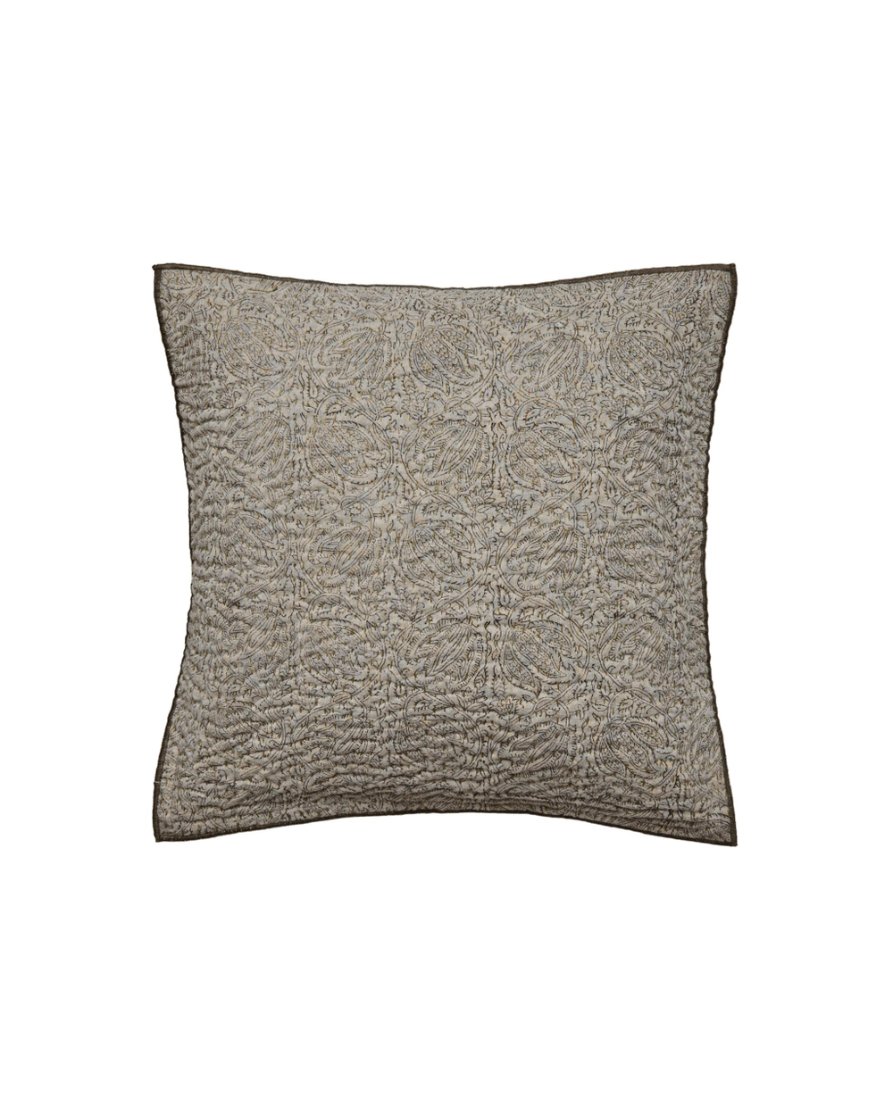 Zara Home наволочка декоративная из хлопка, серый, 45x45 см