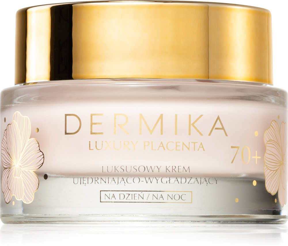 Dermika Luxury Placenta - укрепляющий разглаживающий крем 70+ /   50  ml  / GTIN 5902046767518