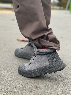 AIRSHOES Gray Sherst + Matrix