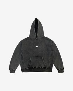 Худи Garment Dyed Boxlogo Серый