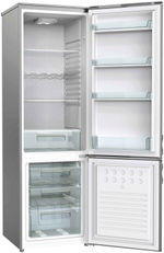 Отдельностоящий двухкамерный холодильник Gorenje RK4171ANX2