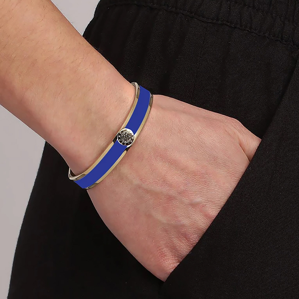 Браслет Dyrberg Kern PENNIKA II SG SAPPHIRE BLUE 380008