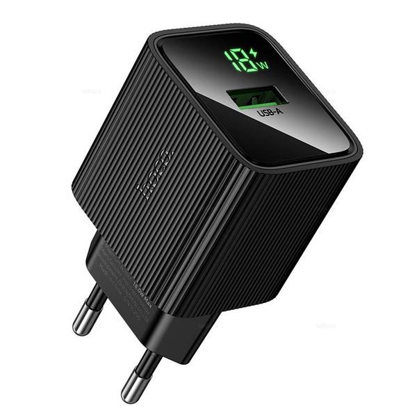 Hoco CS81A Excellent QC3.0 зарядное устройство с цифровым дисплеем