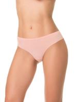 Кружевные трусики-бразилиана с имитацией шнуровки (Размер: S) (Цвет: молочный)