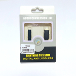 Переходник Lightning 8PIN x Audio/AUX RoHS GL026