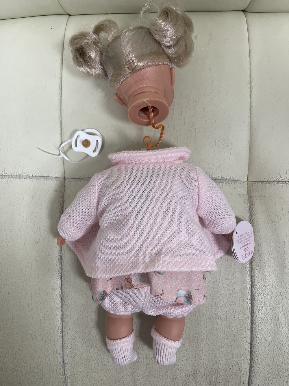 Уценка. Кукла для девочки мягконабивная 33см Роберта (33142)