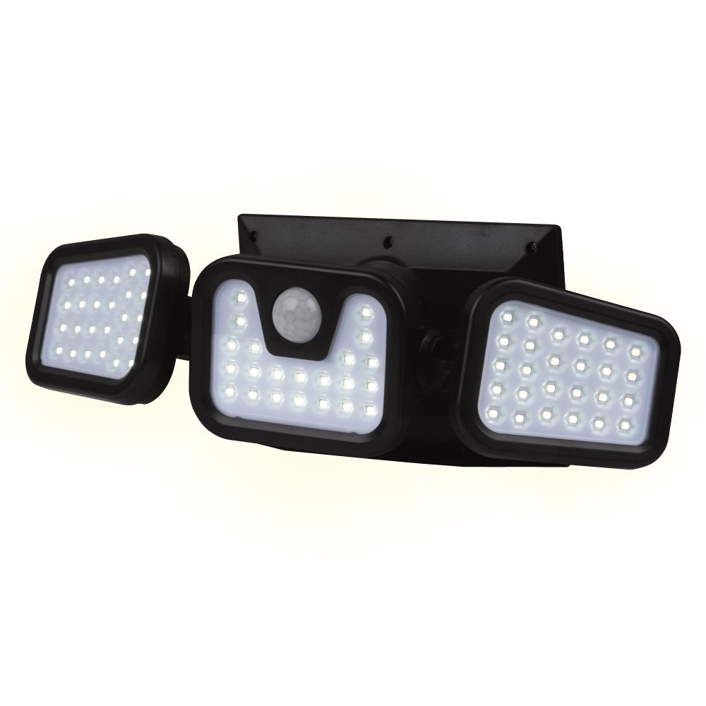 USL-F-263-PT120 SENSOR Садовый светильник на солнечной батарее с датчиком движения. 74 светодиода. Белый свет. 1x18650 Li-Io аккумулятор в-к. IP44. TM Uniel