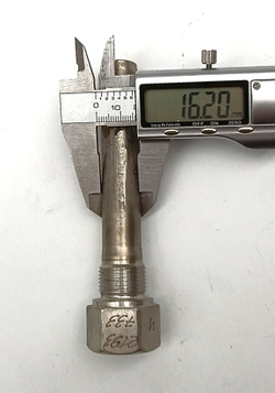 Гильза защитная M20x1.6, 100mm