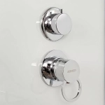 Душевая кабина DTO ЕМ1590 N LED с гидромассажем 90х90