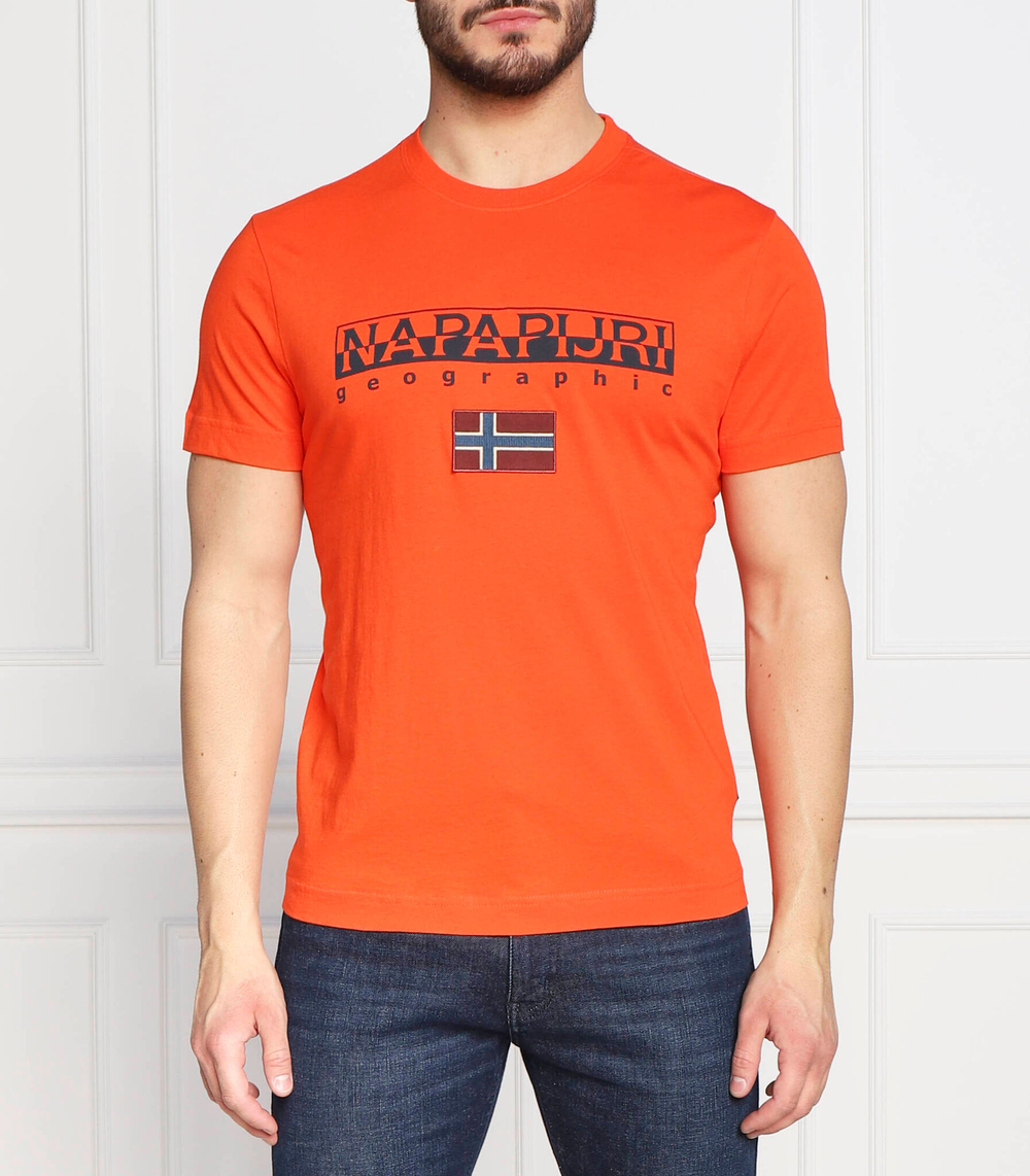 футболка s-ayas Napapijri - оранжевый(NP0A4GDQ)