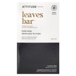 ATTITUDE, Leaves Bar ™, мыло для тела, пачули и черный перец, 113 г (4 унции)