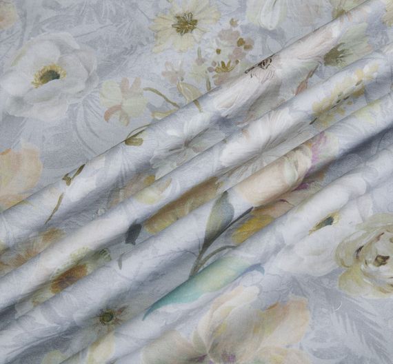 Постельное белье  Asabella 2186 фланель, тенсель с хлопком