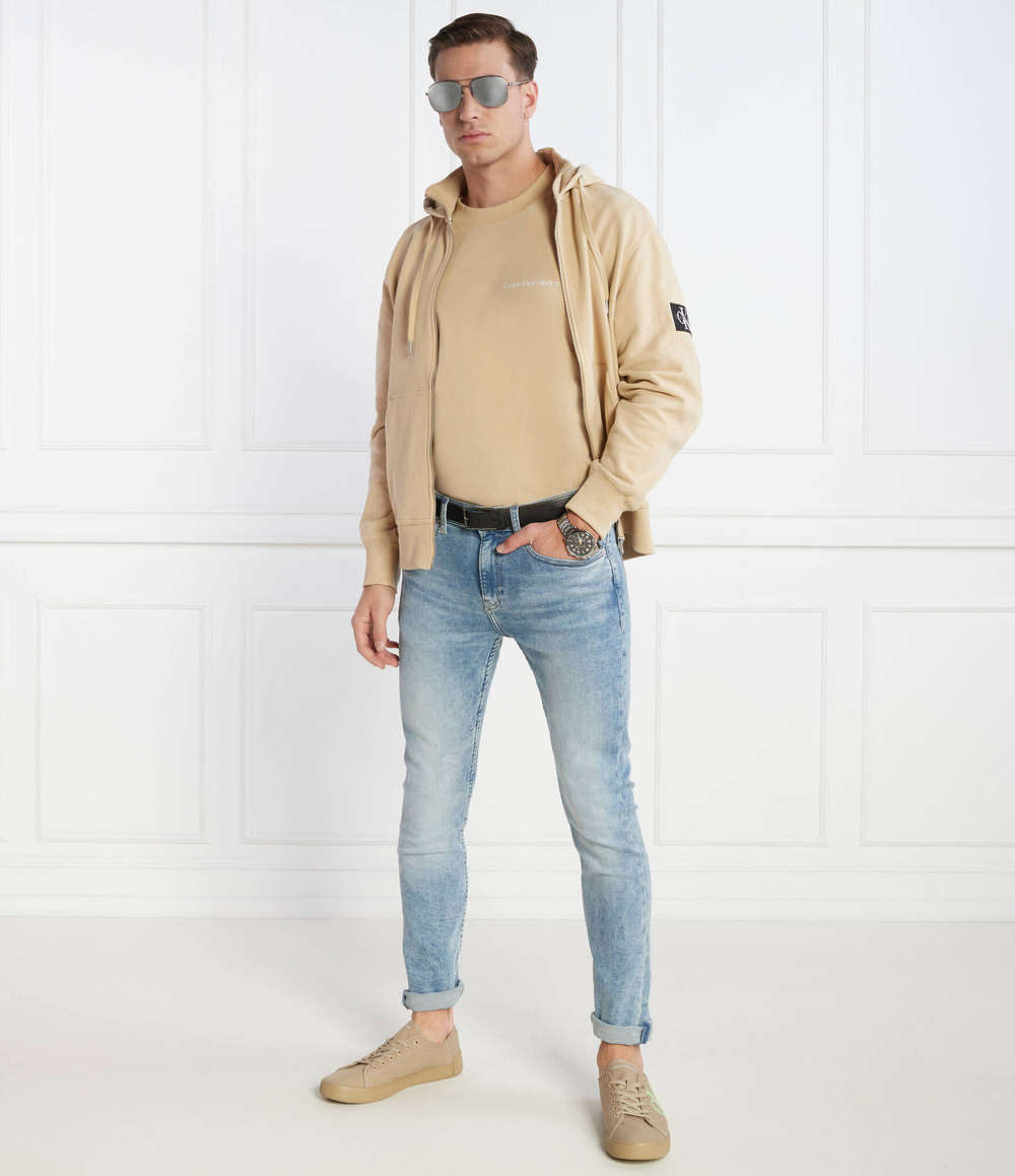 Футболка CALVIN KLEIN JEANS - бежевый(J30J324671)
